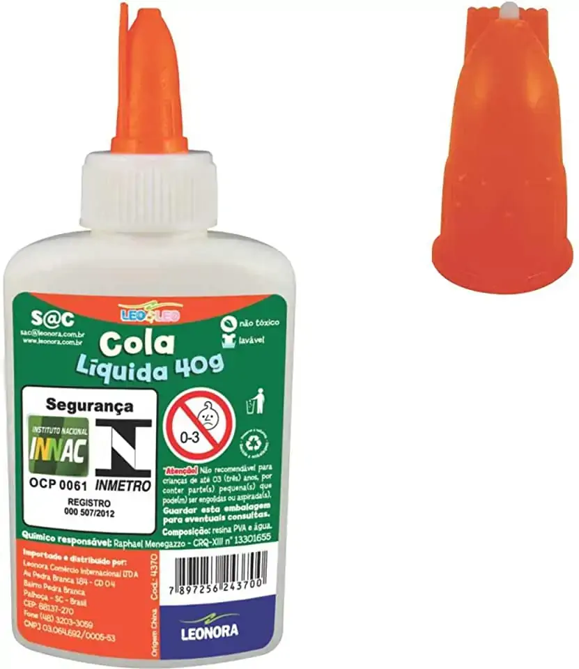 Cola Escolar Leo Leo Branca