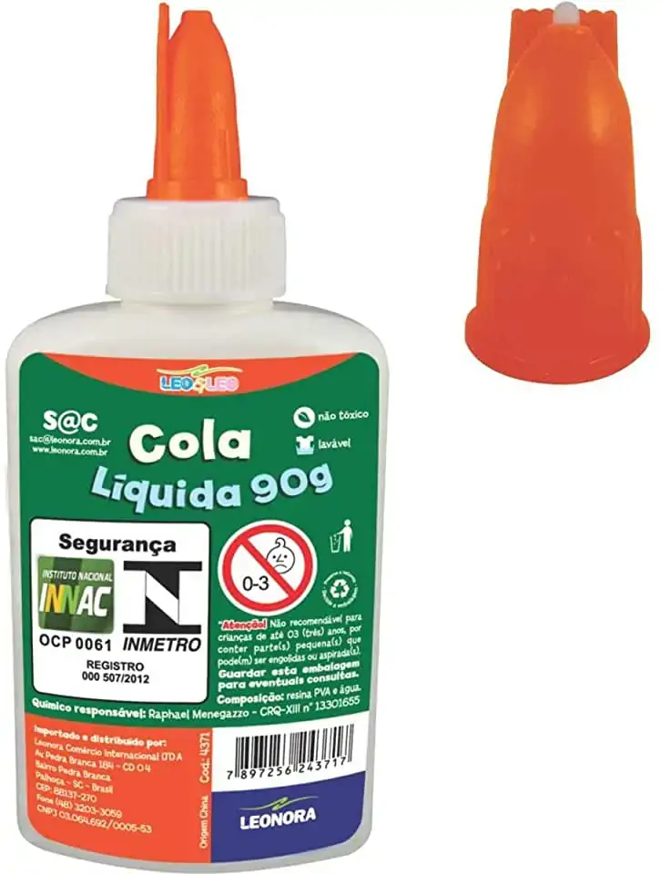 Cola Escolar Leo Leo Branca