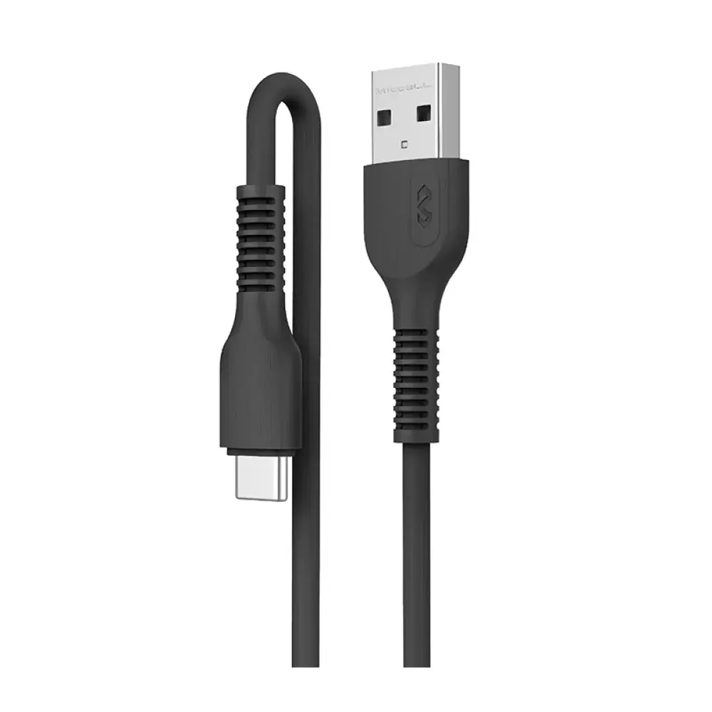 Cabo Miccell Pvc 2m Preto Carga Ra