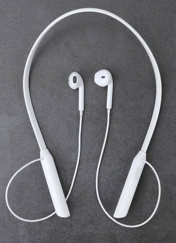 Fone De Ouvido Bluetooth Sport Bh16 Branco Vq Bh16