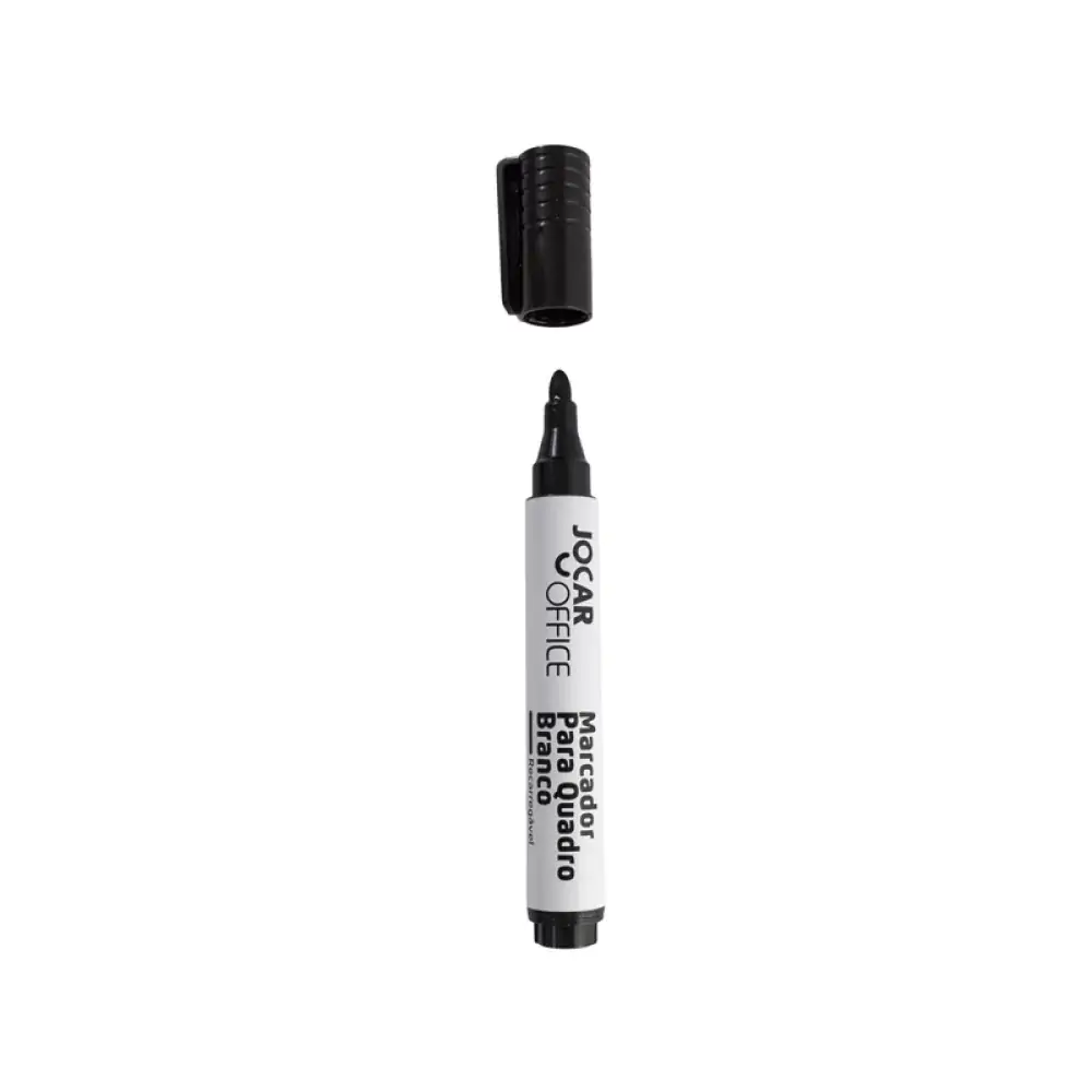 Marcador Para Quadro Branco Recarreg.tinta Preto C