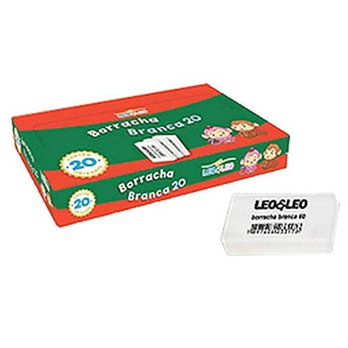 Borracha Leo Leo C/40 Branca Cx