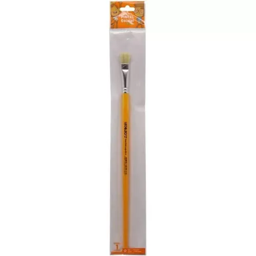 Pincel Escolar Chato Longo 81514 Leo&Leo