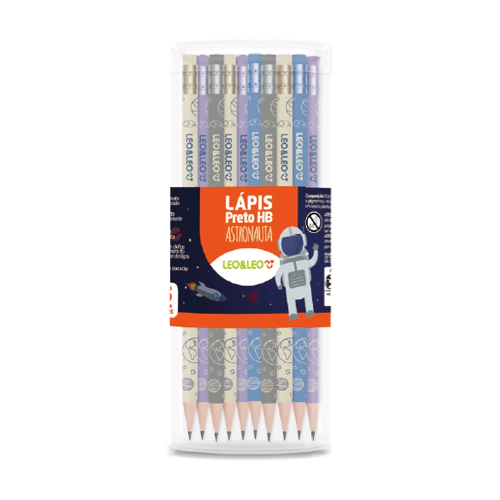 Lapis Escolar Leoleo Astronauta