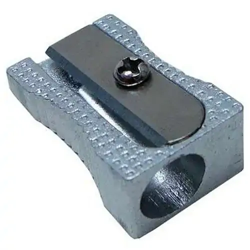 Apontador Jocar Office De Metal 01 Furo Simples Un