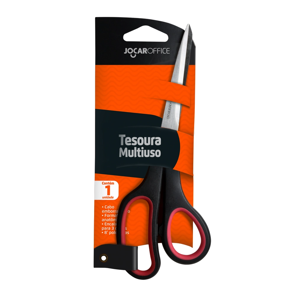 Tesoura Inox 8pol 21cm 9414 Jocar Office