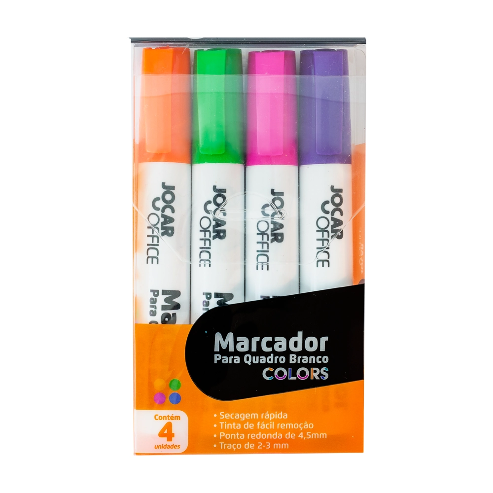 Marcador Para Quadro Branco Colors Estoj