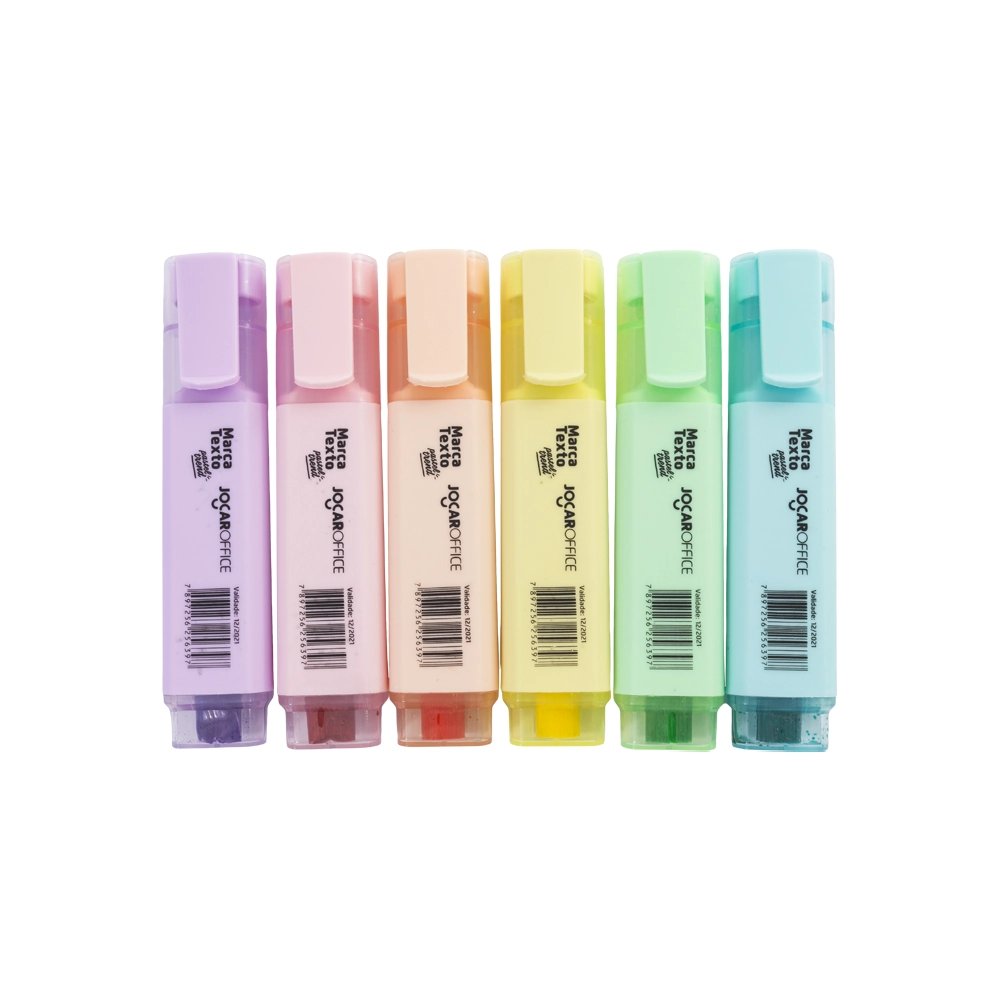 Marca Texto Cores Pastel Display 96138 Leonora