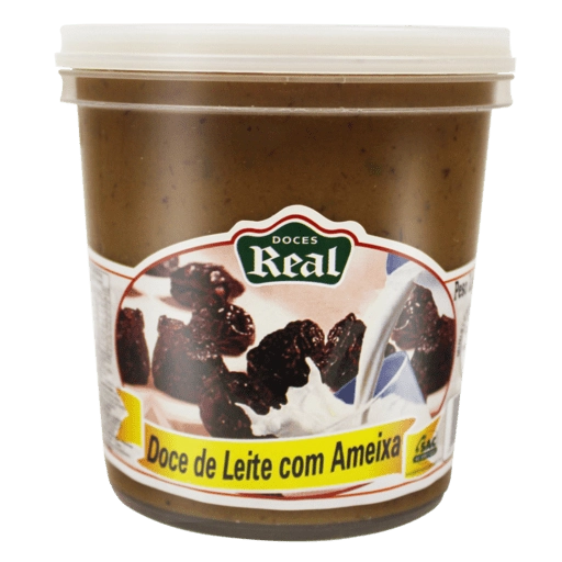 Doce Leite Real C/ameixa Balde 570g