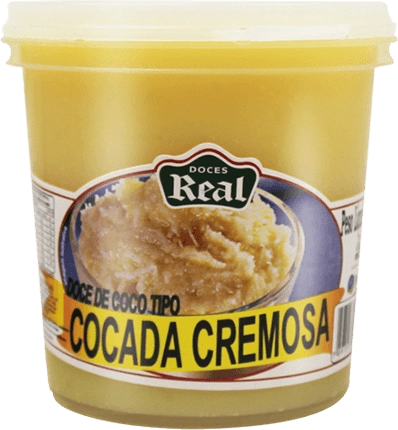Cocada Real Branca Balde 560g