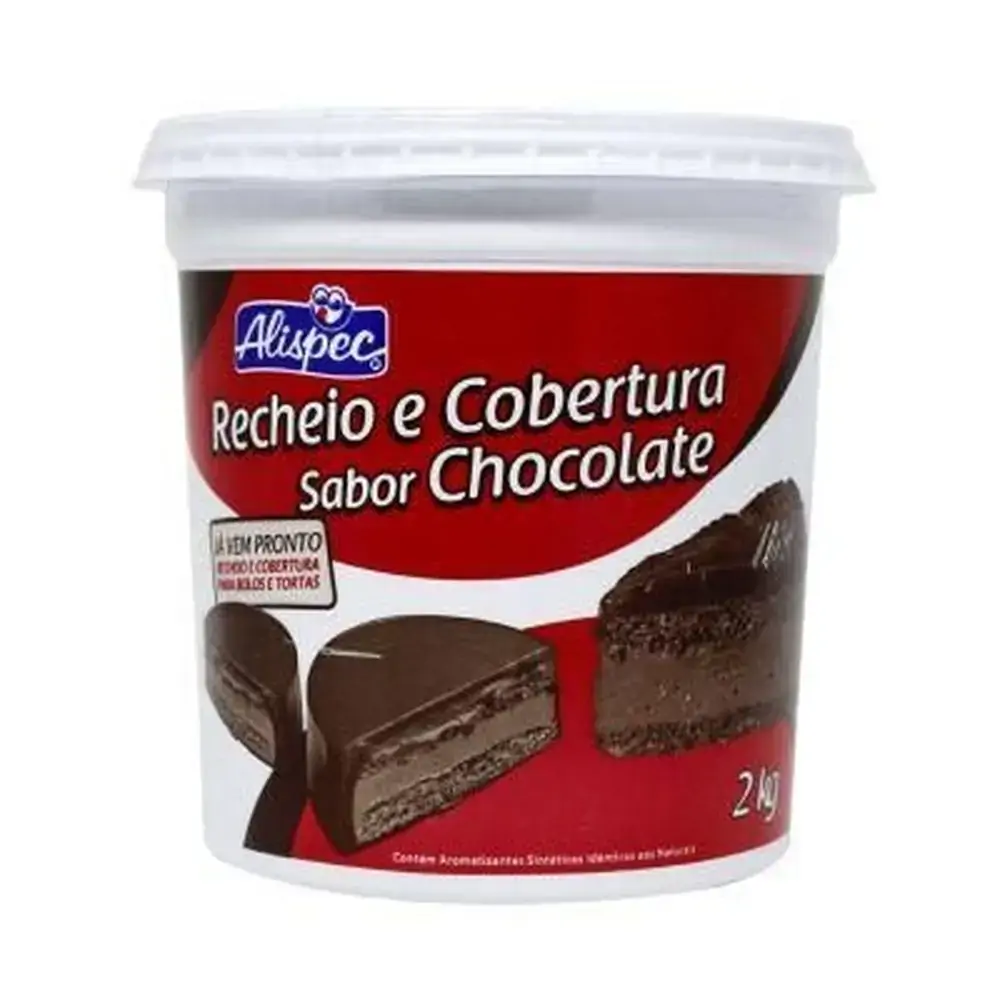 Doce Alispec Recheado E Cob Chocolate 2kg