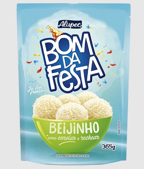 Beijinho Alispec Bom Da Festa Sachê 365g