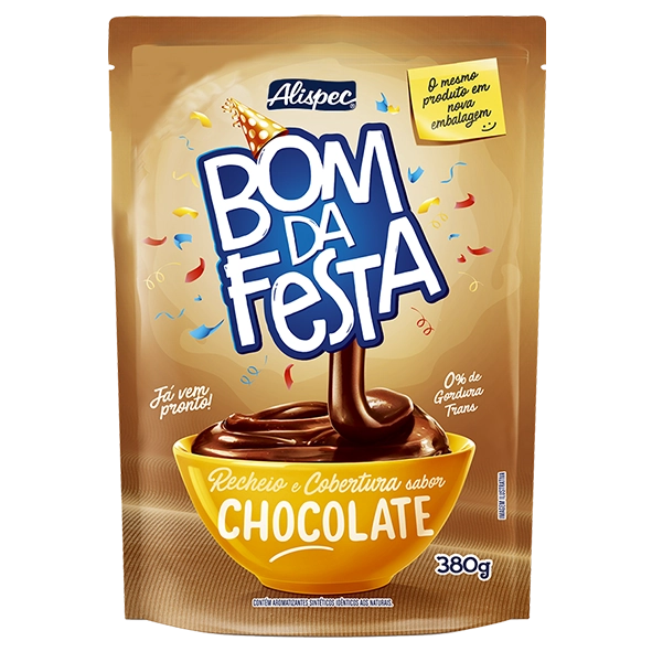 Recheio E Cobert Bom Da Festa Chocolate
