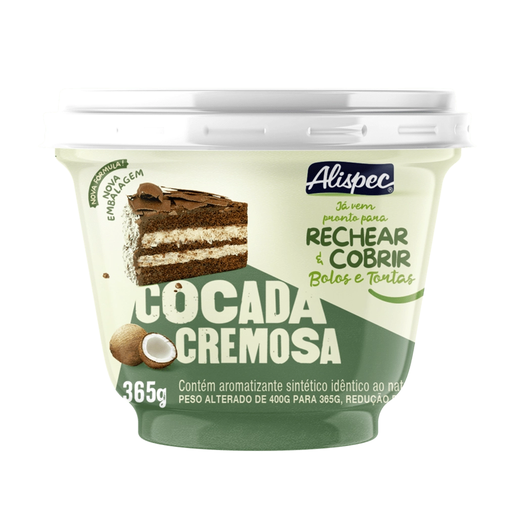 Cocada Cremosa 365g Alispec