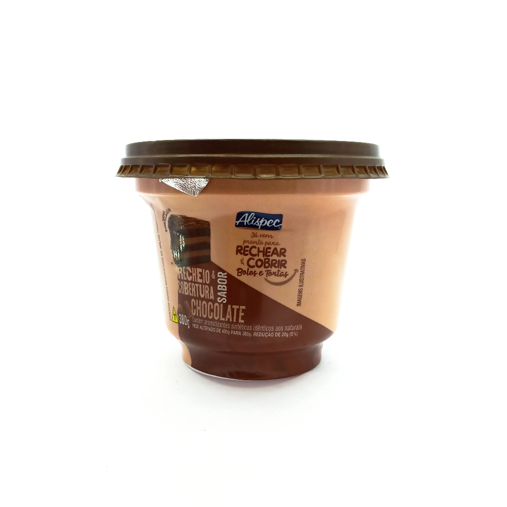 Recheio E Cobertura Alispec 380g Choc