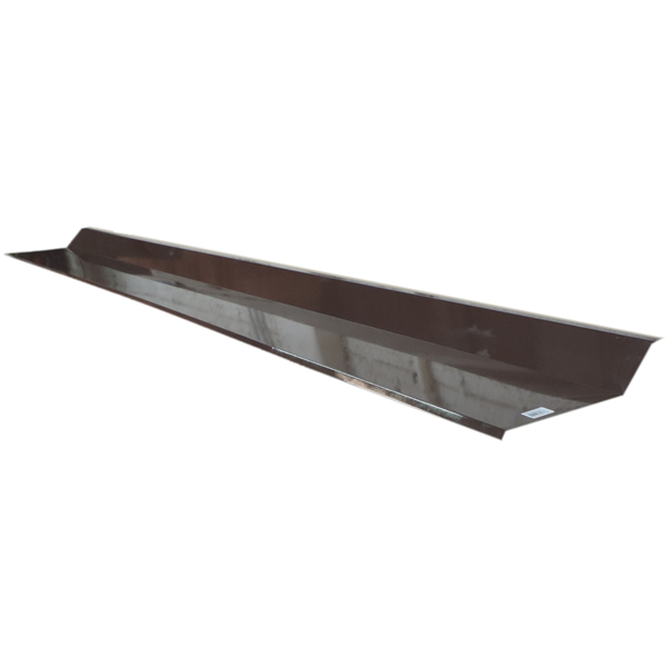 Rufo 200cmx27cm Marrom Bella Calha