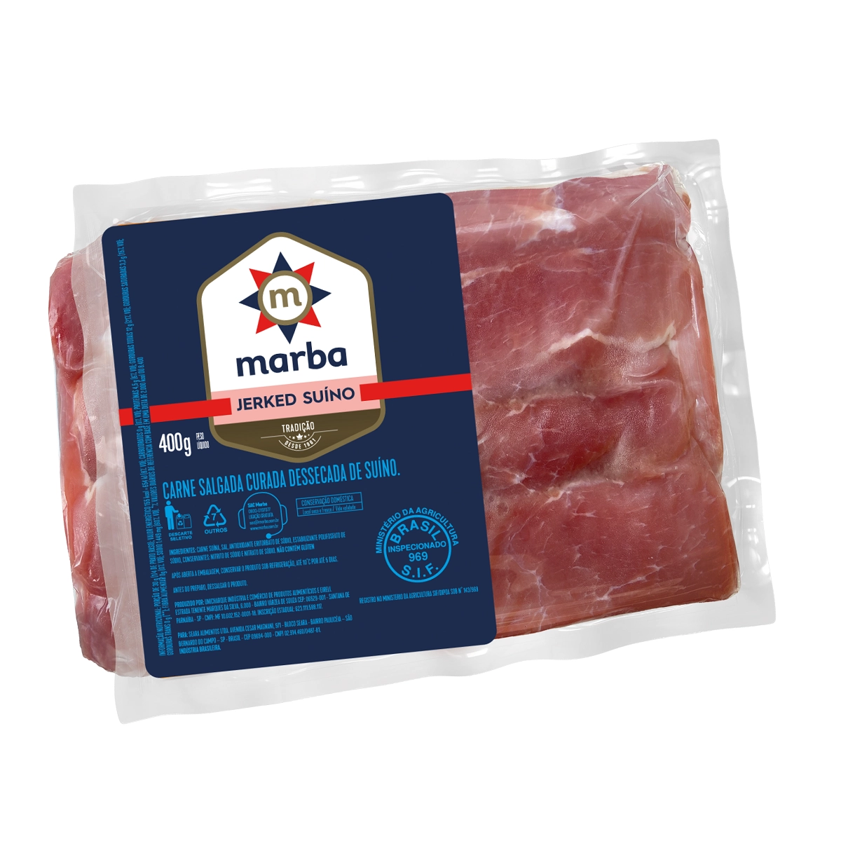 Jerked Suino Marba 400g