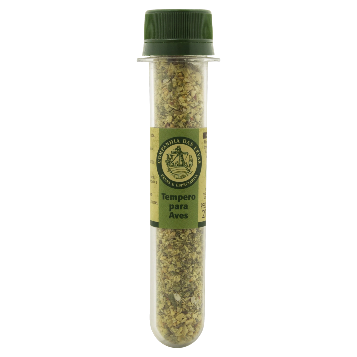 Especiarias Para Aves Companhia Das Ervas Frasco 21g