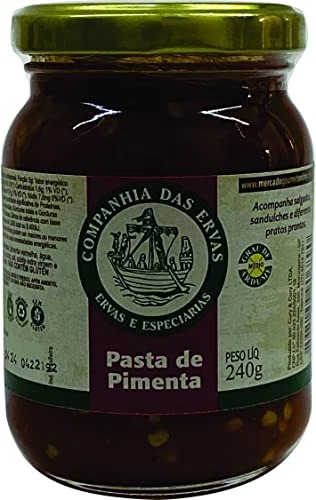 Pasta Pimenta Vermelha Cia Ervas