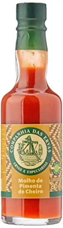 Molho De Pimenta De Cheiro Companhia Das Ervas Vidro 80ml
