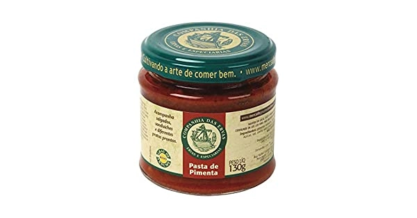Pasta de Pimenta Vermelha CIA DAS ERVAS 130g