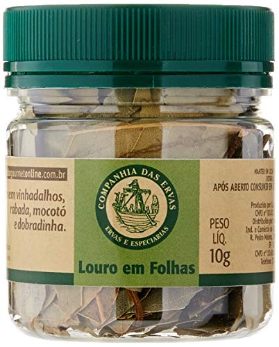 Louro Folha Companhia Das Ervas Pote 10g