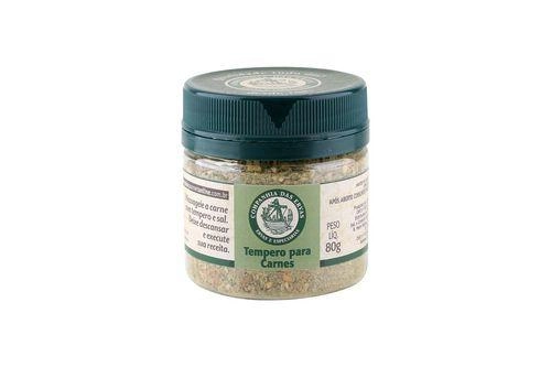 Especiarias Para Carne Companhia Das Ervas Pote 80g