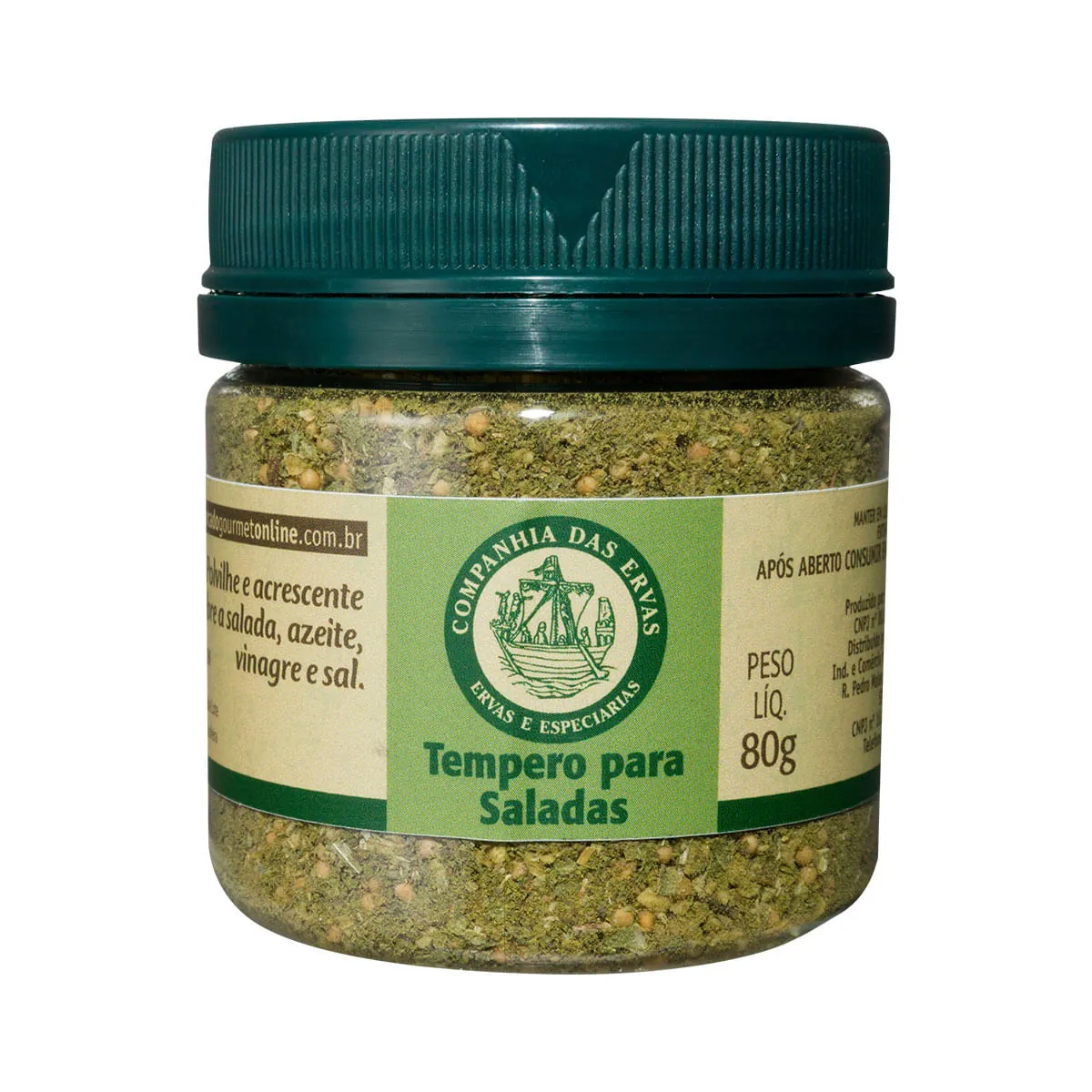 Tempero para Saladas Companhia das Ervas 80g
