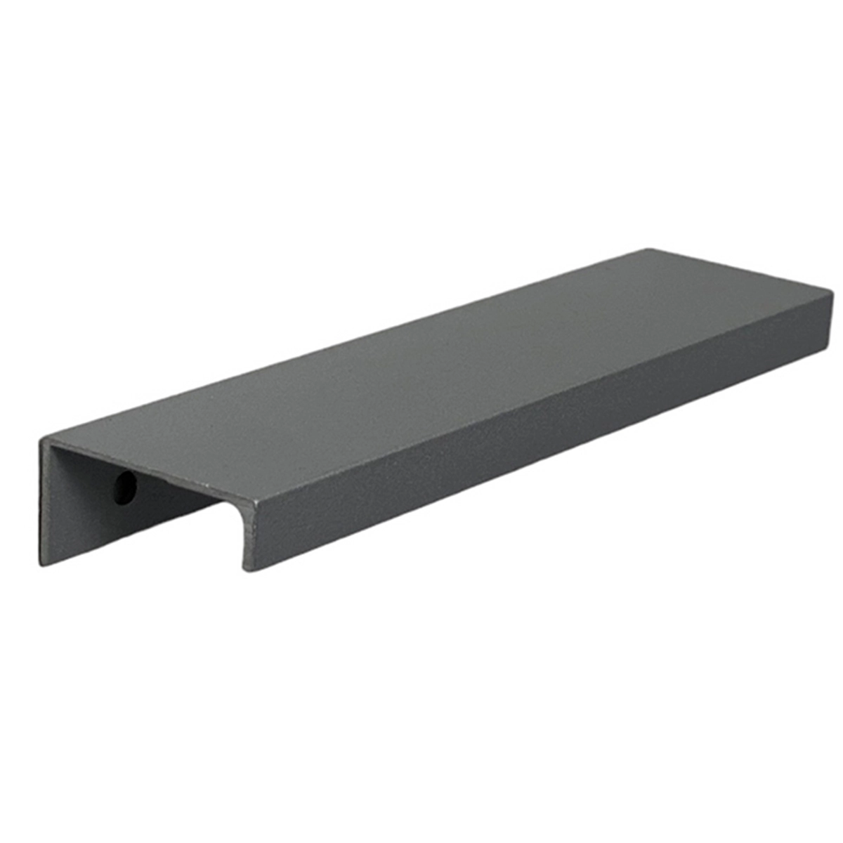 Kit 50 Puxadores Para Móveis Clean Reto Alumínio Titânio 125mm Aluminium Decor