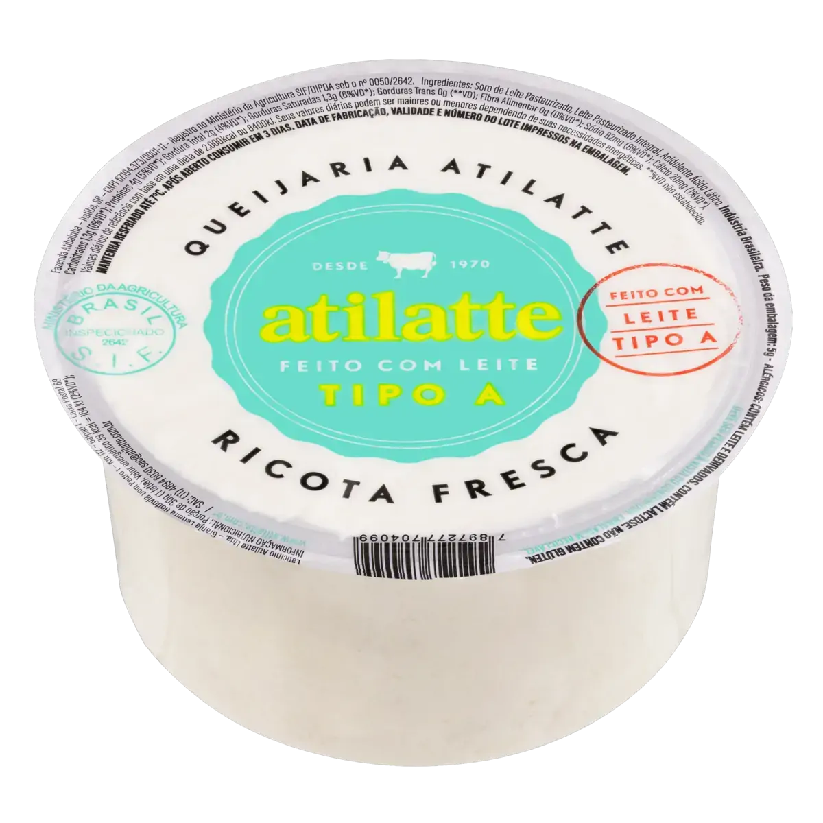 Ricota Fresca Atilatte