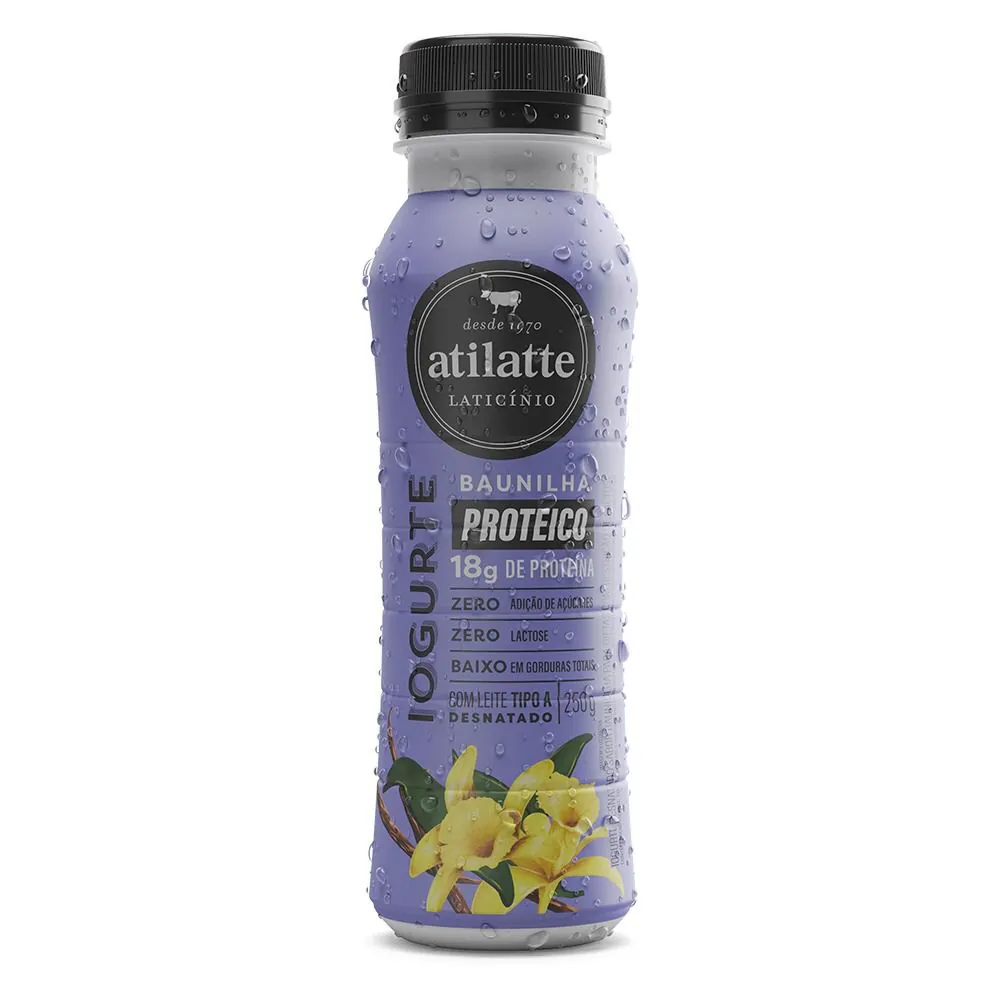 Pas Iog Atilatte 18g Prot Gf 250g Baunilha