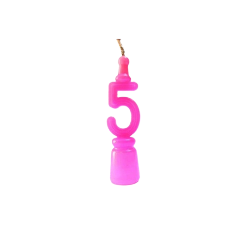 Vela N 5 Rosa