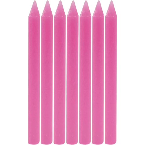 Vela Palito Bianco Rosa 20unidade