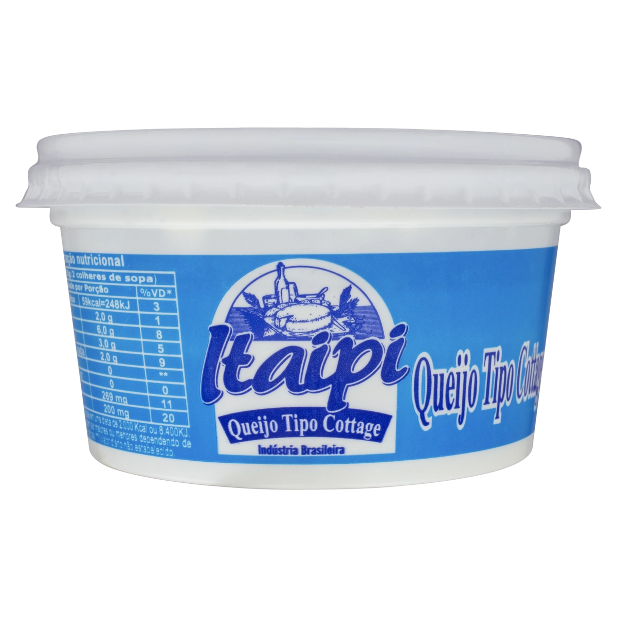 Queijo Cottage Itaipi Pote 200g