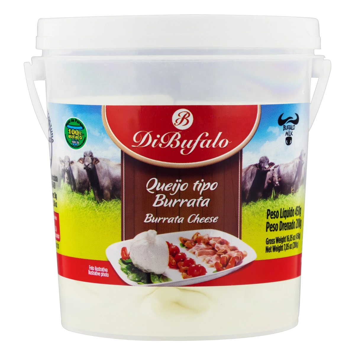 Queijo Burrata Di Bufalo 200g
