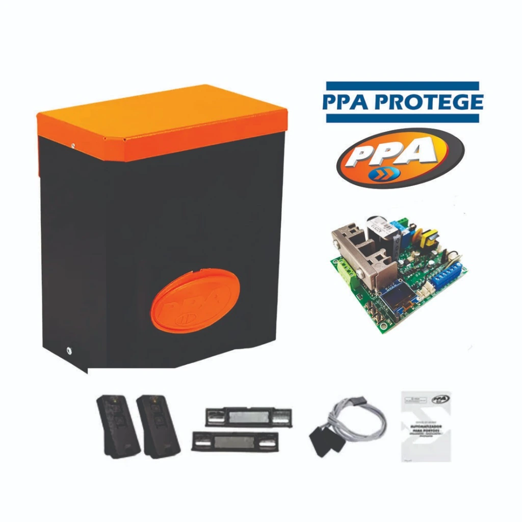 Motor De Portão Deslizante Eurus Steel Jet Flex 1/2 Hp Ppa S/ Cremalheira