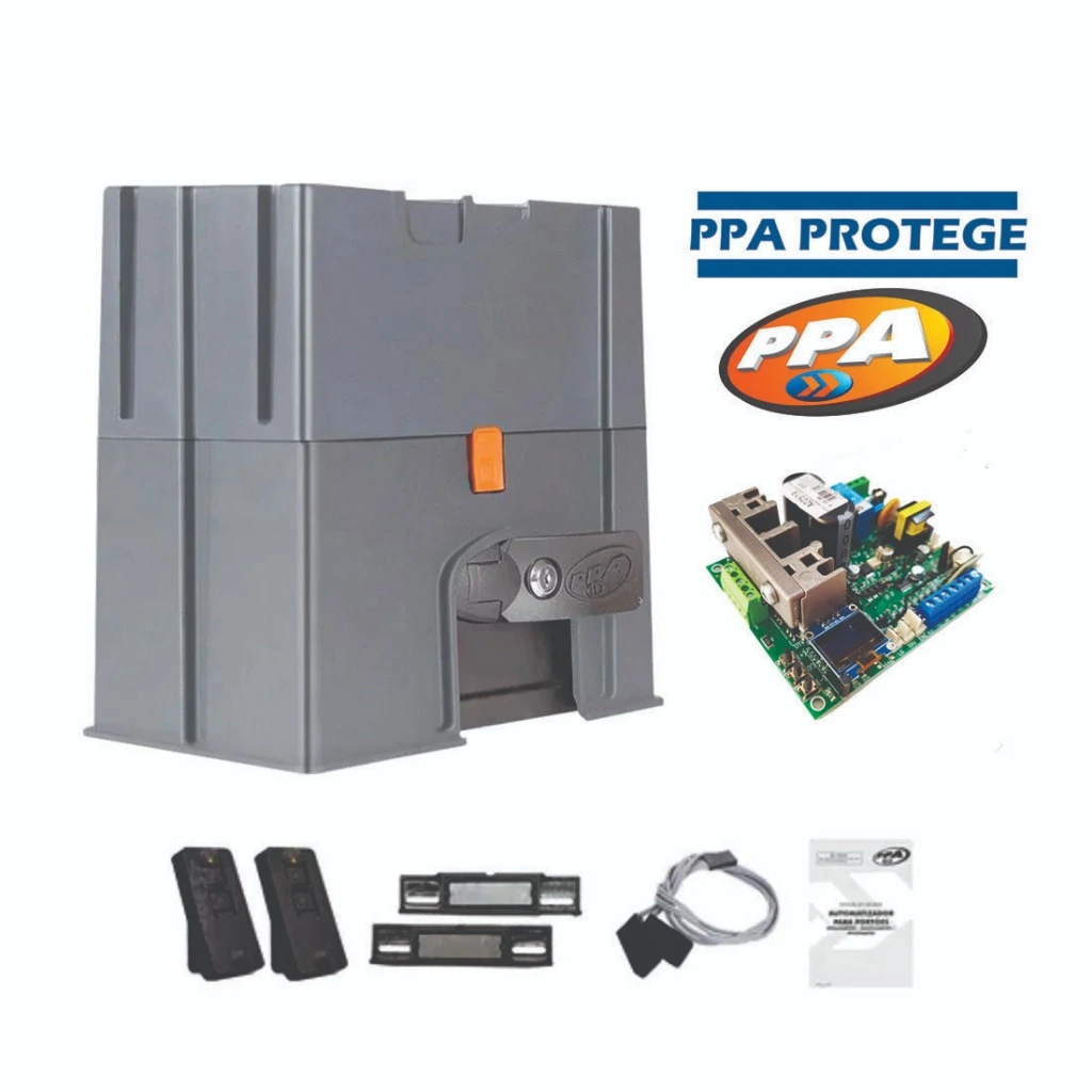 Motor De Portão Deslizante Dz 1500 Ind Jetflex Full Range Display Ppa S/ Cremalheira