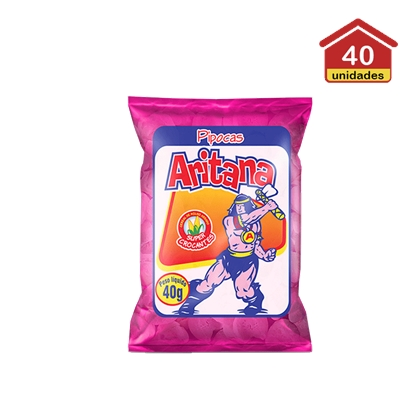 Pipoca Doce Aritana 40unidade X