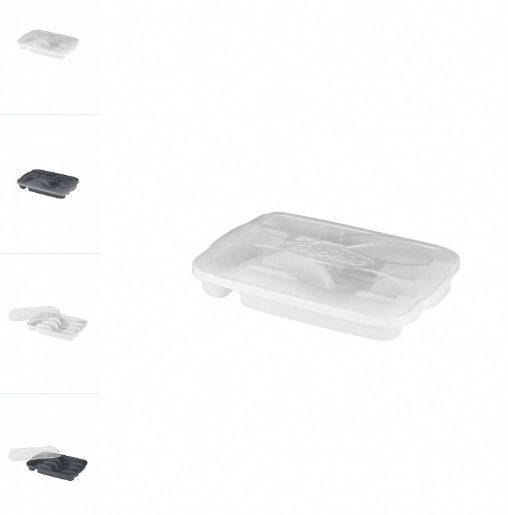 Porta Talher Plast C/4 Div Tpa Rf Tat