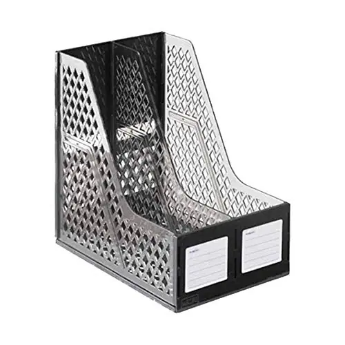 Organizador De Pastas E Revistas Waleu Duplo 813 Fumê