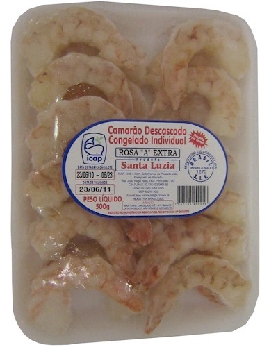 Camarão Rosa Pistola Desc. S/ Víscera 500g