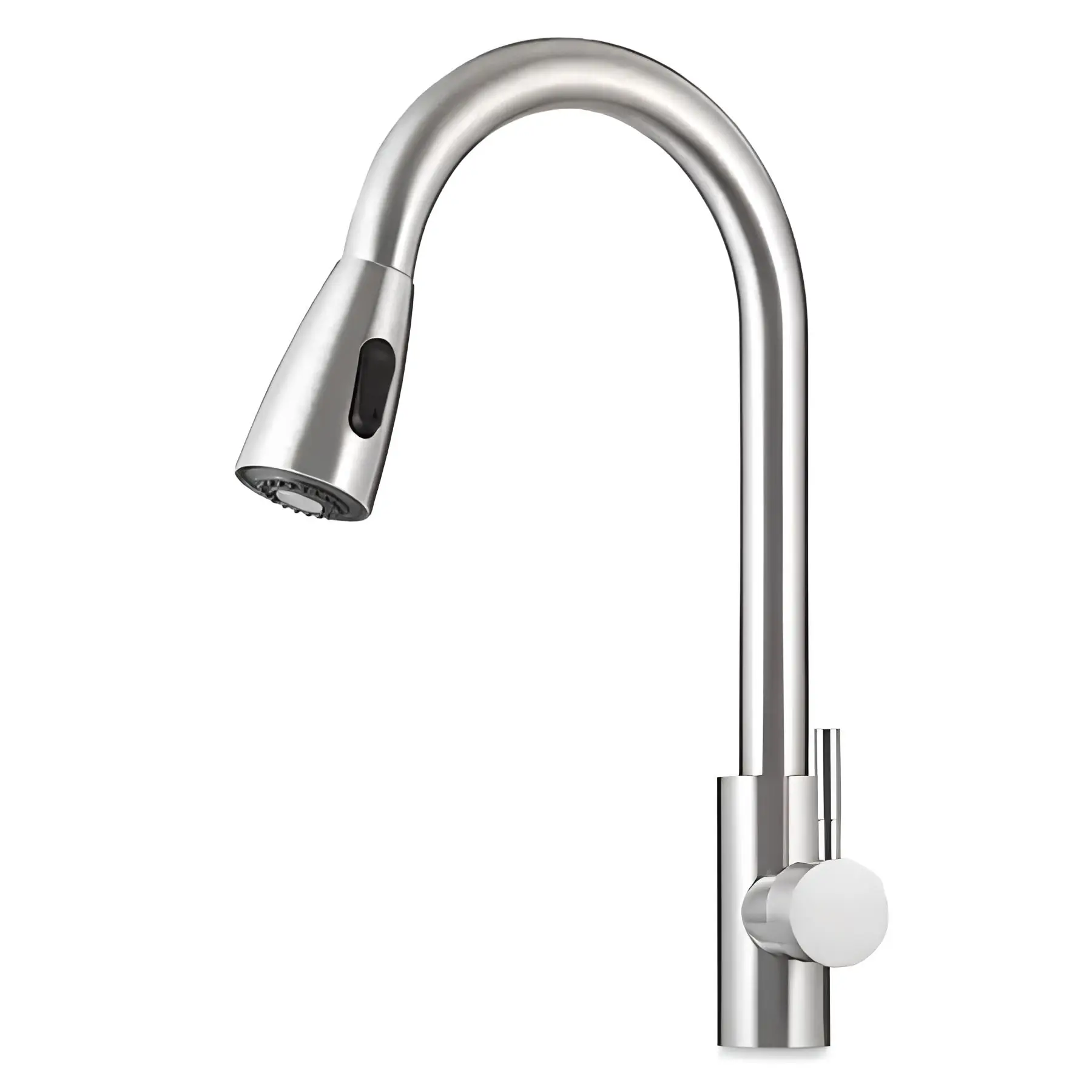 Torneira Gourmet Monocomando Premium Com Extensor Escovada