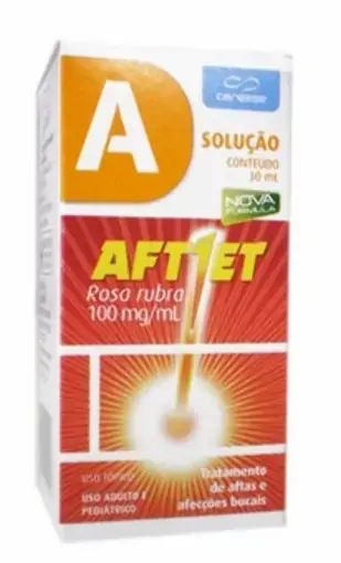 Aftjet 100 Mg/ml Solução Laboratório Farmacêutico Caresse Similar
