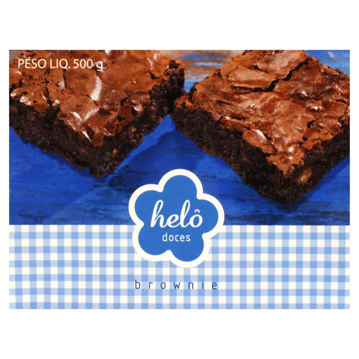 Brownie Nozes Helô Doces Caixa 500g