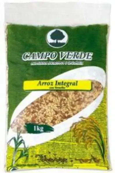 Arroz Campo Verde 1kg Integral C/vermelho