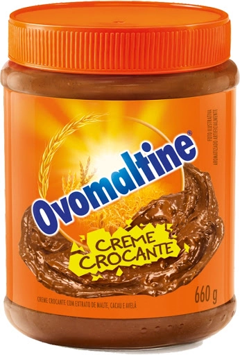 Creme De Avelã Crocante Ovomaltine Pote 660g