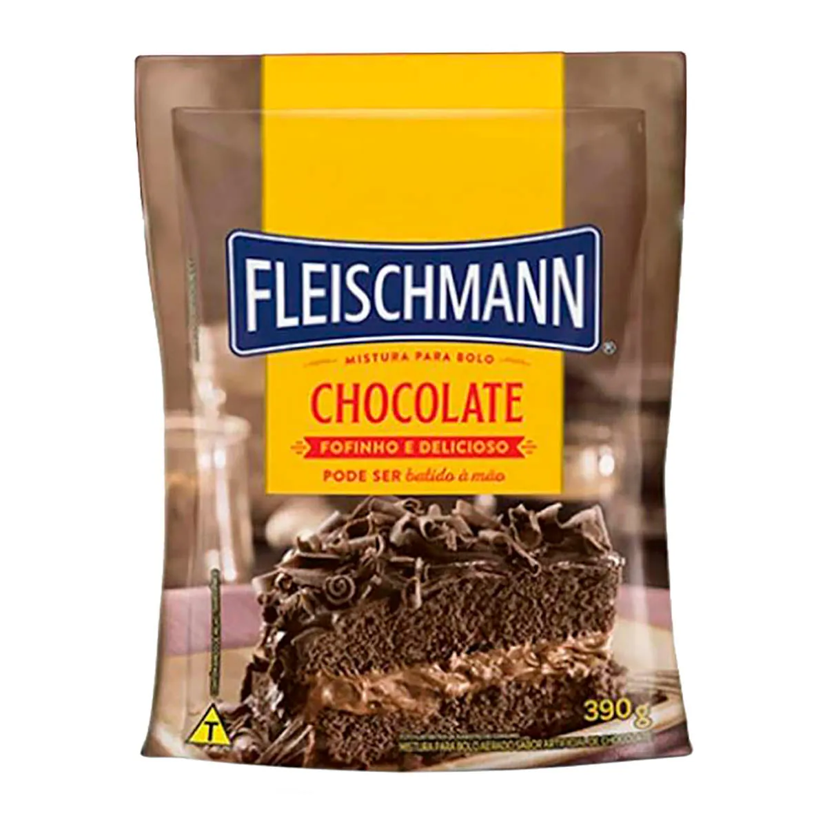 Mistura para Bolo Fleischmann Chocolate 390 g