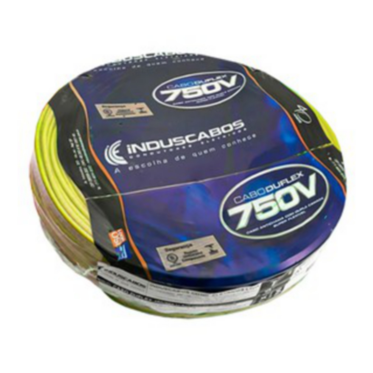 Cabo Flex 750v 2.50mm Am Promocao Induscabos
