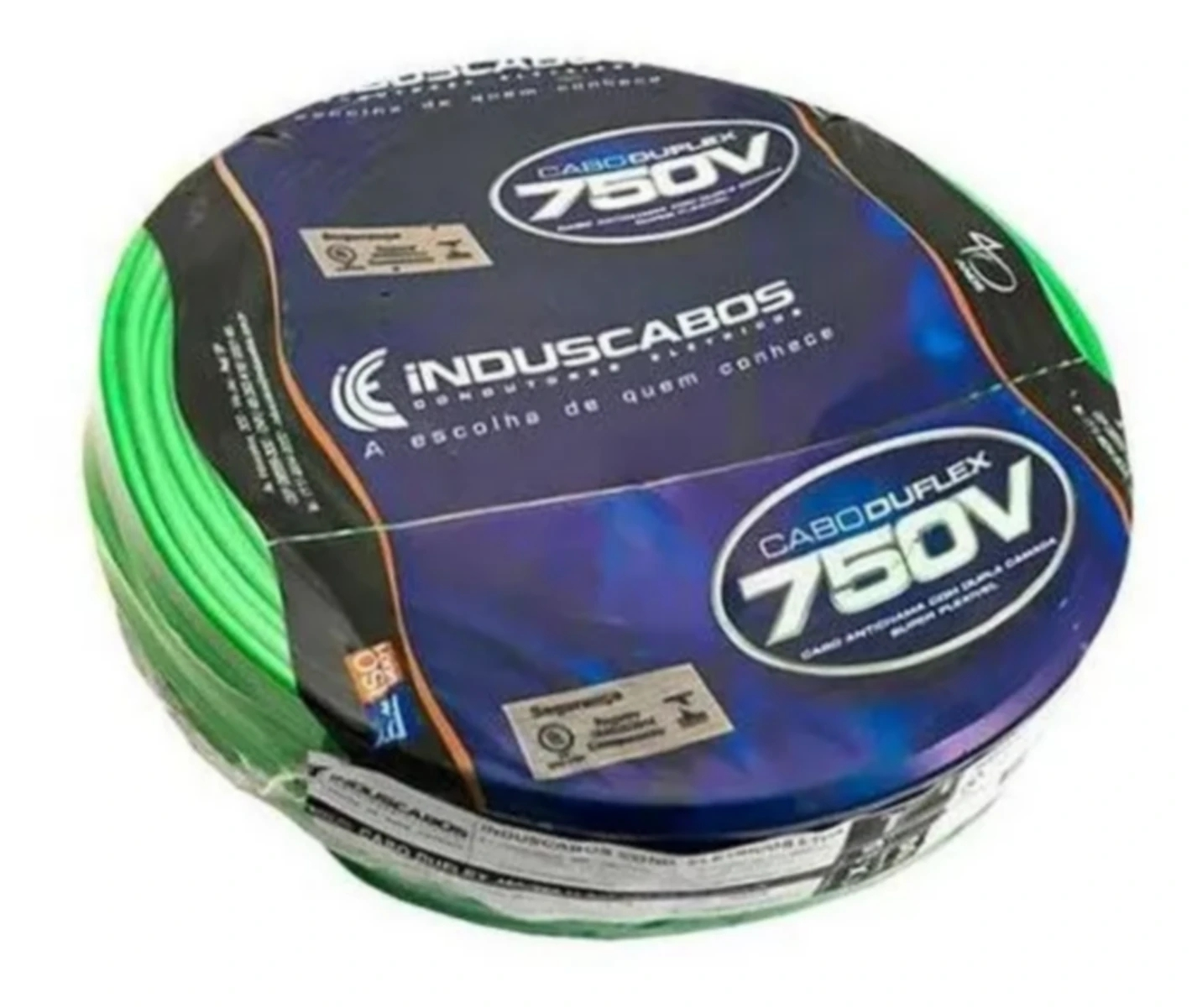 Cabo Flex 750v 2.50mm Vd Promocao Induscabos