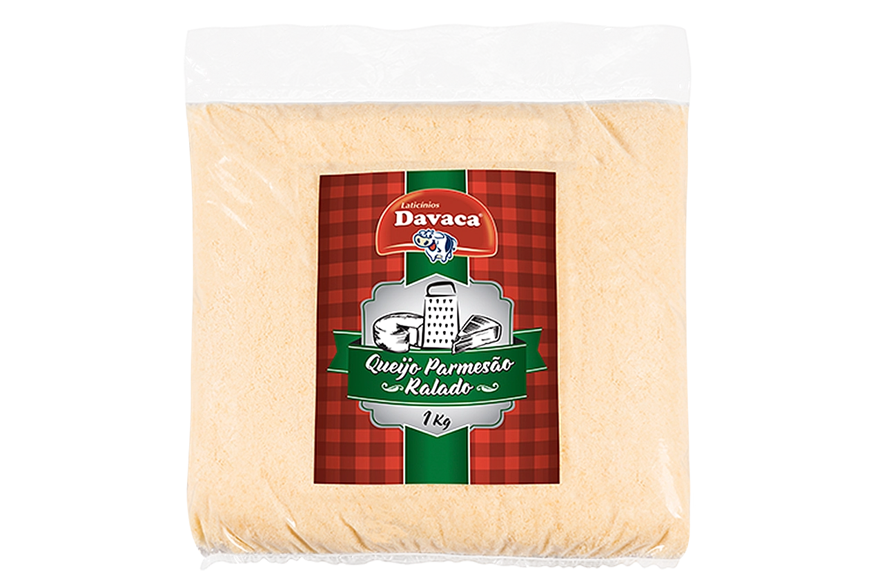 Queijo Parmesao Ralado Davaca 1kg